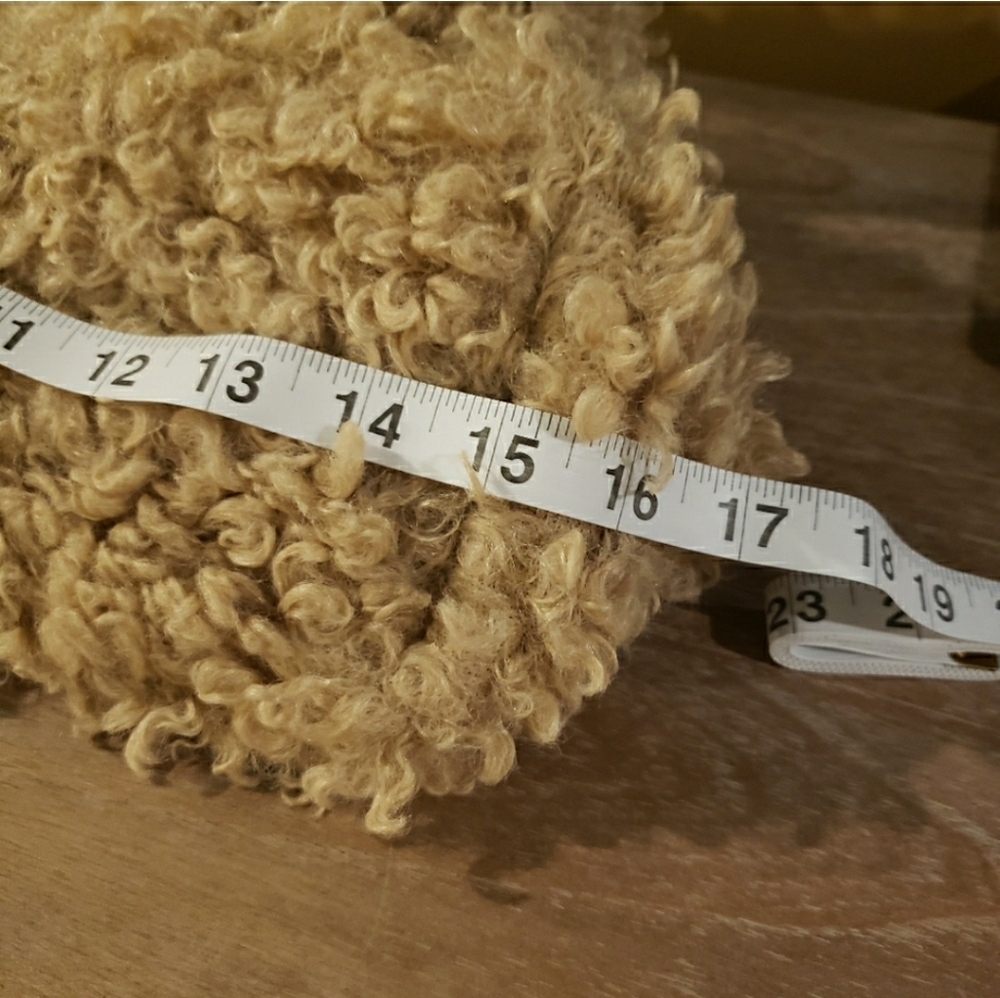 NEW! Cozy Beige Shearling Hobo Bag - Picture 6 of 11